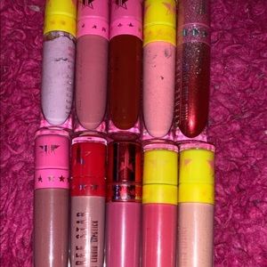 10 jeffree Star lipsticks